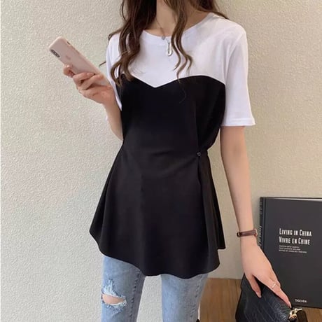 バストビスチェ Tシャツ 2色展開