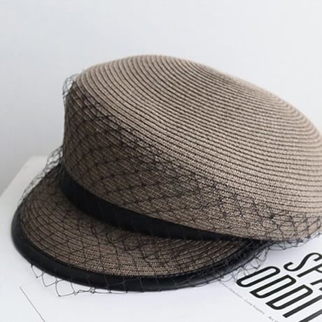 フロントメッシュ ストローキャスケット 4色展開