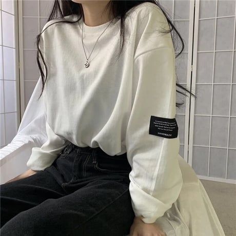 ブラックワッペン ロンT 3色展開