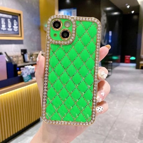 クリスタルストーン クロスiPhoneケース 7色展開
