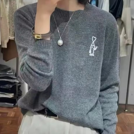 アンテナハートニット 4色展開