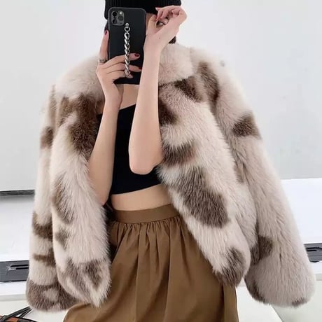 ロシアンデザイン ファーコート
