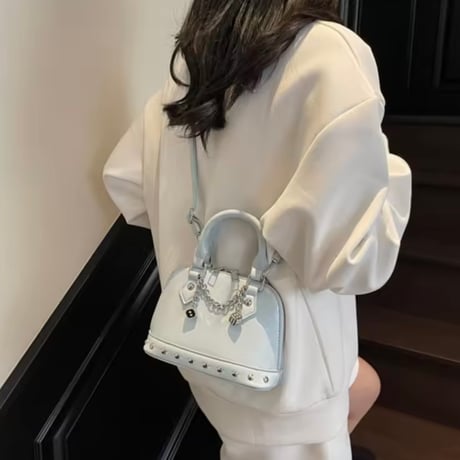 ダイスチェーンpuレザーバッグ 5色展開