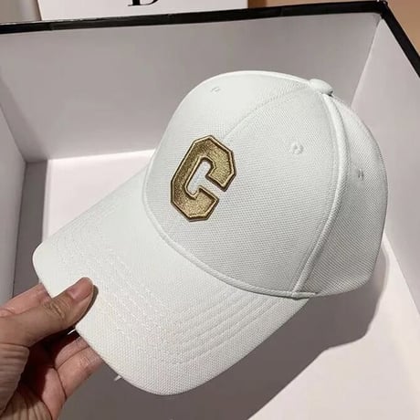 Cワッペン カジュアルキャップ 5色展開