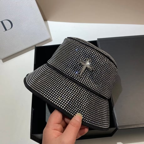 クロスストーンバケットハット 2色展開