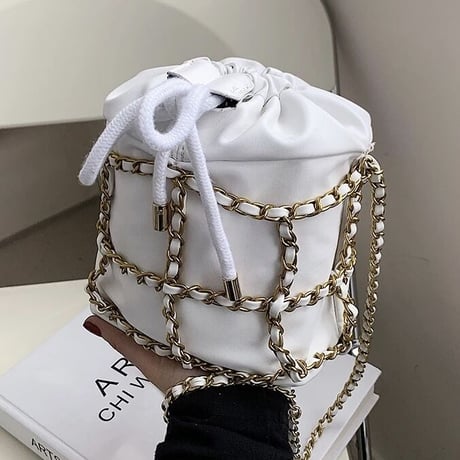 チェーンマッチ パースバッグ 2色展開