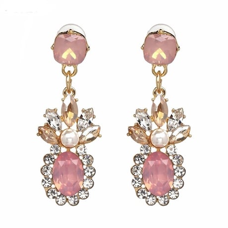 PearlCrystal ドロップピアス 3色展開