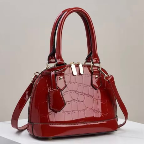 パイピングレザーバッグ 6色展開