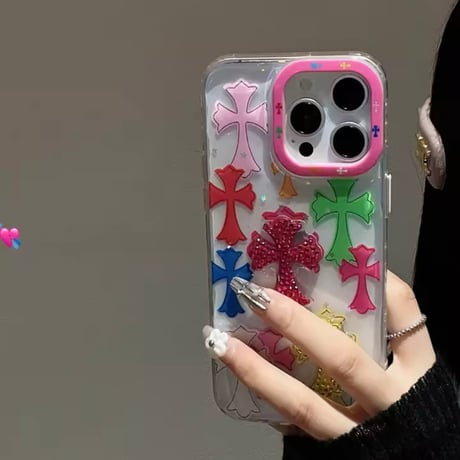 カラフルクロスiPhoneケース