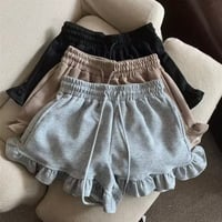 フリルスウェットショートパンツ 3色展開