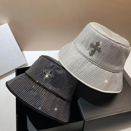 クロスストーンバケットハット 2色展開