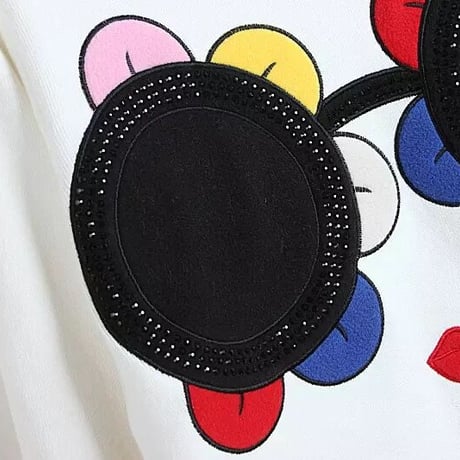 フラワーサングラス フェイスニット 2色展開