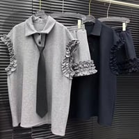 ラペルセットアップ 2色展開