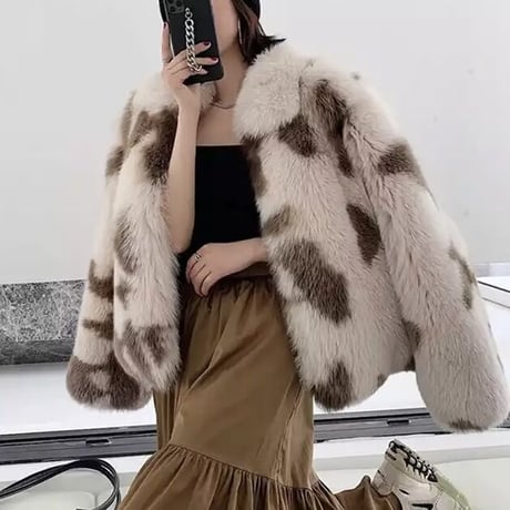 ロシアンデザイン ファーコート