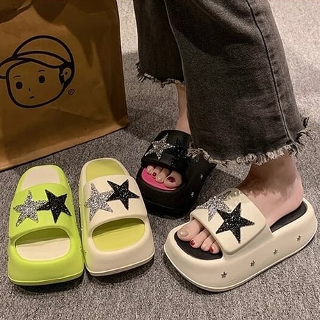 シャインスター サンダル 4色展開
