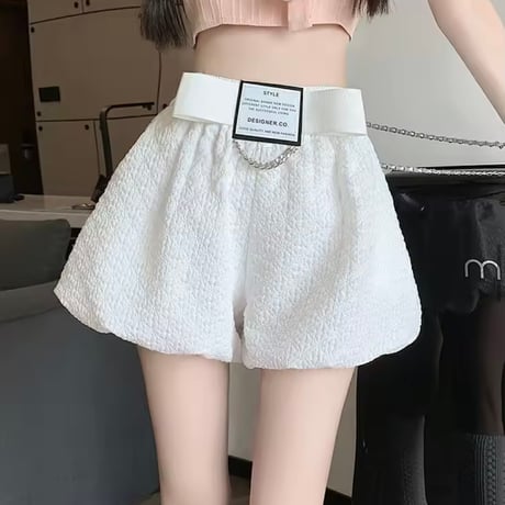 リボンタグフレアパンツ 2色展開
