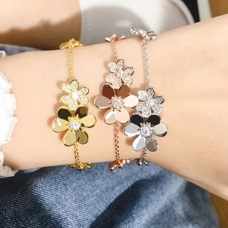 クローバー ブレスレット 3色展開