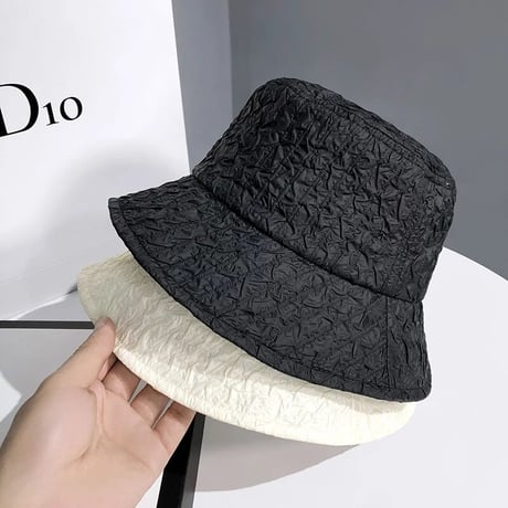 シルクシフォン バケットハット 4色展開