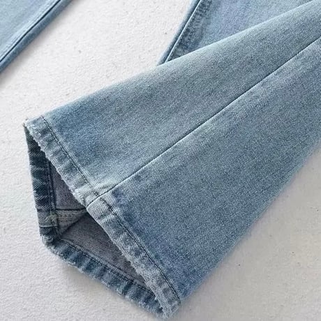 バックダメージ ハイウエストデニム 4色展開