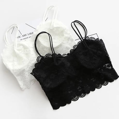 【即納】レース ブラトップ 2色展開