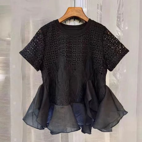 アウトメッシュ シアートップス 3色展開