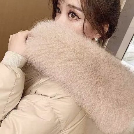 【みかっぴ様着用】ファーフード ウエストマークダックダウン 3色展開