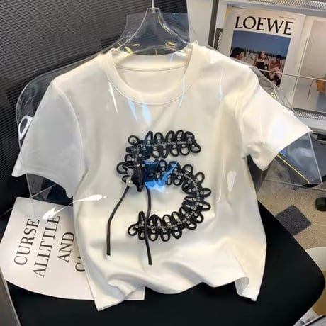 ビーズファイブTシャツ