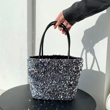 2wayスパンコールバッグ 4色展開