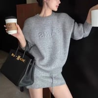 PARISニットスカートセット 3色展開