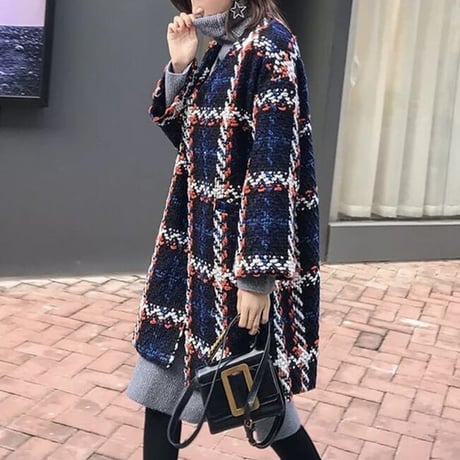 マークデザイン ツイードコート