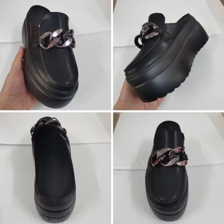 ハイソールチェーンスリッポン 2色展開