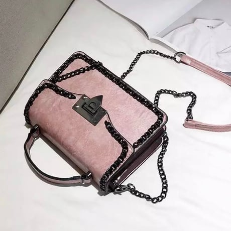 レトロチェーンバッグ 6色展開