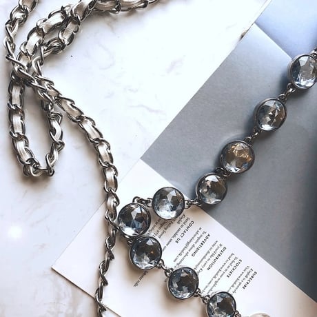 【再販売!!】3way ビジューチェーンバッグ 3色展開