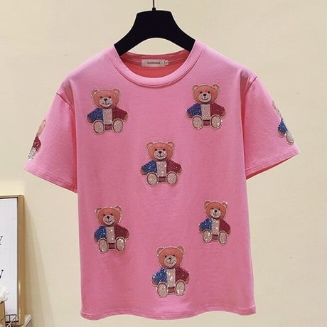 フレンチストーンベアー Tシャツ 2色展開