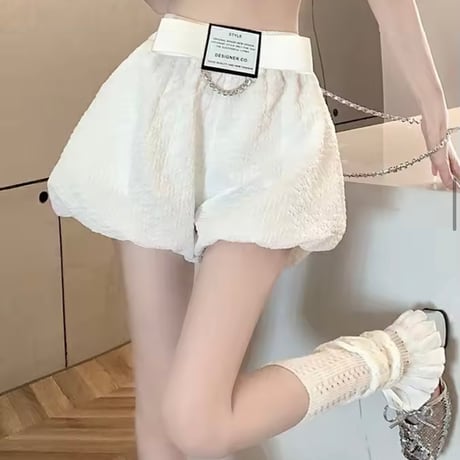 リボンタグフレアパンツ 2色展開