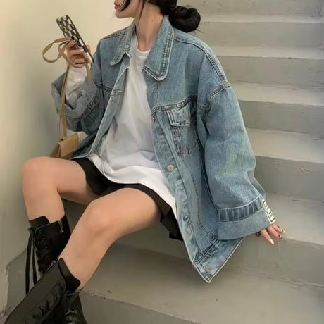 グリーンタグデニムジャケット