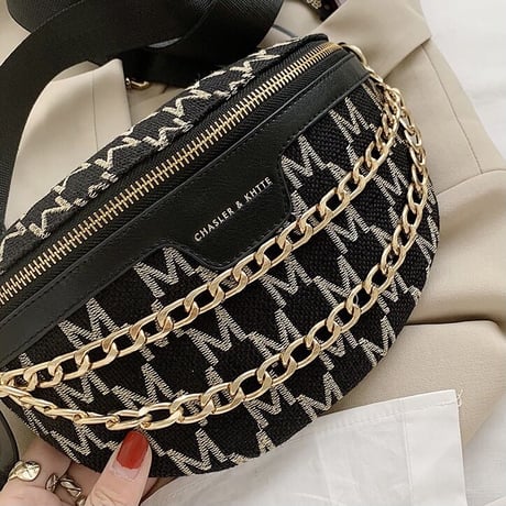 ダブルチェーン フィットバッグ 2色展開
