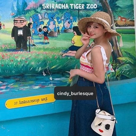 パールサングラスレディー バッグ 2色展開