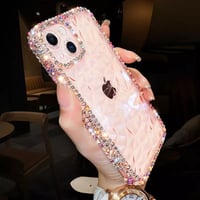 クリスタルストーン  iPhoneケース 3色展開