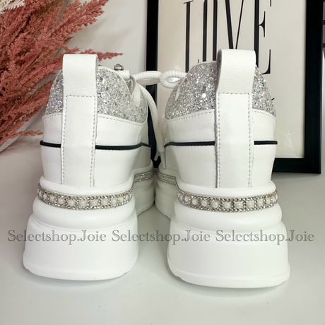 パールラメ ハイソールシューズ 2色展開
