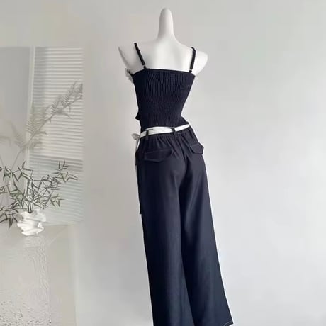 ブルートーンデニムセットアップ