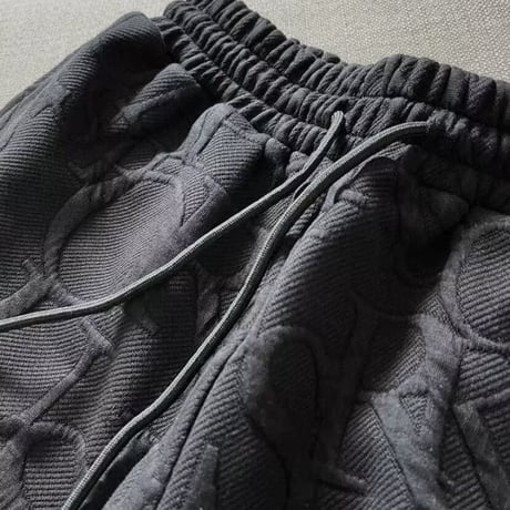 アルファベットスウェット セットアップ 2色展開