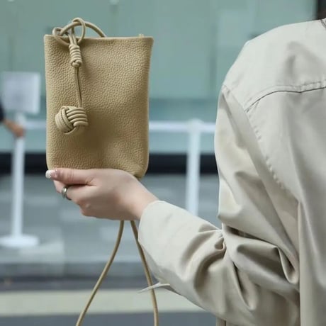 ボールクロシェット レザーミニポシェット 15色展開