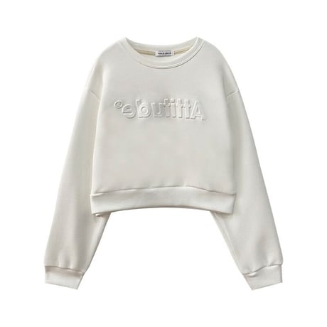 ソフトレター スウェットトップス 4色展開