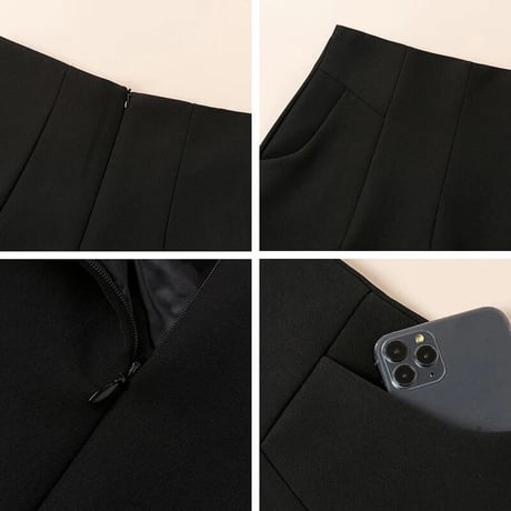 【White Mサイズ即納】ハイウエストタック ショートパンツ 2色展開