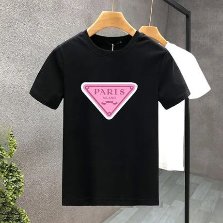 ピンクトライアングル Tシャツ 2色展開
