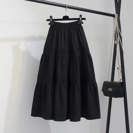 シックフレア カラースカート 3色展開