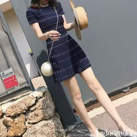 ドットニットセットアップ 2色展開