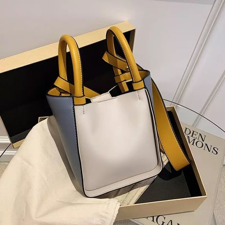 コントラスト カラーバッグ 3色展開