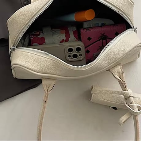 タッセルレザーバッグ 4色展開